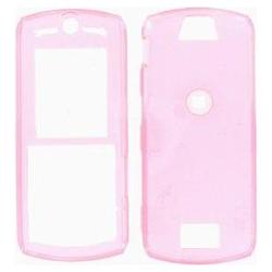 Wireless Emporium, Inc. Motorola L7 Trans. Pink Snap-On Protector Case Faceplate