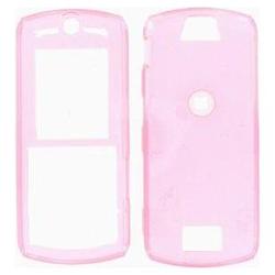 Wireless Emporium, Inc. Motorola L7 Trans. Pink Snap-On Protector Case Faceplate