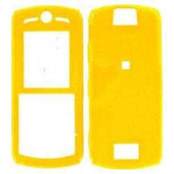 Wireless Emporium, Inc. Motorola L7 Yellow Snap-On Protector Case Faceplate