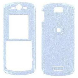 Wireless Emporium, Inc. Motorola L7c Blue Glitter Snap-On Protector Case Faceplate
