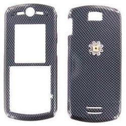 Wireless Emporium, Inc. Motorola L7c Carbon Fiber Snap-On Protector Case Faceplate