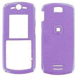 Wireless Emporium, Inc. Motorola L7c Purple Glitter Snap-On Protector Case Faceplate
