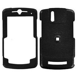 Wireless Emporium, Inc. Motorola Q9m Snap-On Rubberized Protector Case w/Clip (Black)