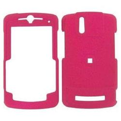 Wireless Emporium, Inc. Motorola Q9m Snap-On Rubberized Protector Case w/Clip (Hot Pink)