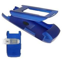 Wireless Emporium, Inc. Motorola RAZR MAXX Ve Snap-On Rubberized Protector Case w/Clip (Blue)