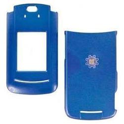 Wireless Emporium, Inc. Motorola RAZR2 V8 Blue Snap-On Protector Case Faceplate