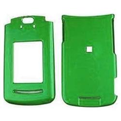 Wireless Emporium, Inc. Motorola RAZR2 V8 Green Snap-On Protector Case Faceplate