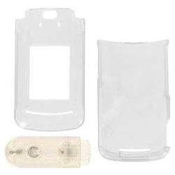 Wireless Emporium, Inc. Motorola RAZR2 V9 Trans. Clear Snap-On Protector Case Faceplate