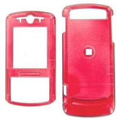 Wireless Emporium, Inc. Motorola RIZR Z3 Trans. Red Snap-On Protector Case Faceplate