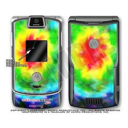 WraptorSkinz Motorola Razor (Razr) V3m Skin Tie Dye Kit by TuneTattooz
