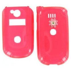 Wireless Emporium, Inc. Motorola V323/V325 Trans. Red Snap-On Protector Case Faceplate