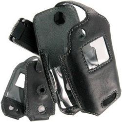 Wireless Emporium, Inc. Motorola V365 OEM Lambskin Two-Piece Fitted Leather Case w/Swivel Clip (FLV3651)