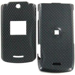 Wireless Emporium, Inc. Motorola W490/W510/W5 Carbon Fiber Snap-On Protector Case Faceplate
