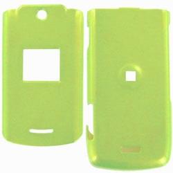 Wireless Emporium, Inc. Motorola W490/W510/W5 Lime Green Snap-On Protector Case Faceplate