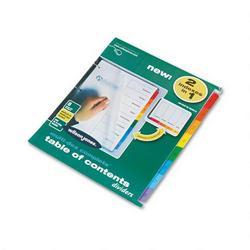 Wilson Jones/Acco Brands Inc. Multidex™ Complete Index System, Multicolor Tabs Titled 1 8, Set (WLJ90803)