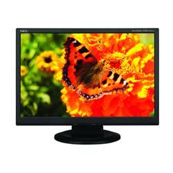 NEC Display AccuSync Business Series ASLCD224WXM Widescreen LCD Monitor - 22 - 1680 x 1050 @ 75Hz - 5ms - 900:1 - Black