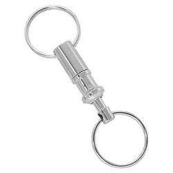 BRADY PEOPLE ID - CIPI NICKEL PLATED STEEL PULL-APART KEY RING