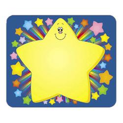 Carson Dellosa Publishing Company, Inc. Name Tags, Rainbow Star, 3 x2-1/2 , 40/Pack (CPBCD9421)