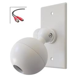 Net Media NetMedia VIDBALL Day/Night Indoor Ball Camera - White - Color - Cable