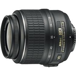Nikon Inc Nikon AF-S DX NIKKOR 18-55mm f/3.5-5.6G VR Zoom Lens - f/3.5 to 5.6