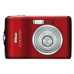 NIKON (SCANNER & DIGITAL CAMERAS) Nikon COOLPIX L18 8 Megapixel Digital Camera with 3x Optical Zoom, Anti-Shake, 3 LCD & ISO1600 - Ruby Red