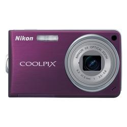 NIKON (SCANNER & DIGITAL CAMERAS) Nikon Coolpix S550 Digital Camera - Plum - 10 Megapixel - 16:9 - 4x Digital Zoom - 2.5 Active Matrix TFT Color LCD