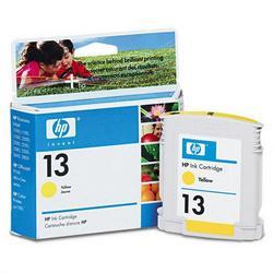 Hi-Lite Uniform No. 13, Print Cartridge for HP Business Inkjet Printers, 14 ml, Yellow (HEWC4817A)