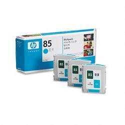 Hi-Lite Uniform No. 85 Dye 3 Ink Multipack for HP Designjet 30, 90, 130, Cyan (HEWC9431A)