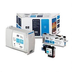 Hi-Lite Uniform No. 90 Ink Cartridge for DesignJet 4000 Series, Cyan, Value Pack (HEWC5079A)