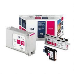 Hi-Lite Uniform No. 90 Ink Cartridge for DesignJet 4000 Series, Magenta, Value Pack (HEWC5080A)