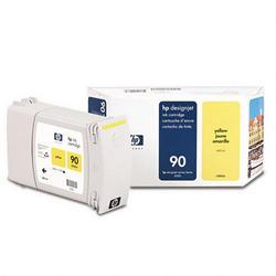 Hi-Lite Uniform No. 90 Print Cartridge for DesignJet 4000 Series, 400 ml, Yellow (HEWC5065A)