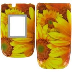 Wireless Emporium, Inc. Nokia 6133/6131/6126 Sunflowers Snap-On Protector Case Faceplate