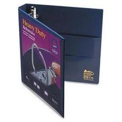 Avery-Dennison Nonstick Heavy Duty EZD® Reference View Binder, 1 Capacity, Navy Blue (AVE79809)