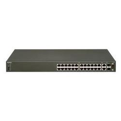 NORTEL NETWORKS Nortel 4526T Stackable Ethernet Routing Switch - 2 x SFP (mini-GBIC) Shared - 24 x 10/100Base-TX LAN, 2 x 10/100/1000Base-T LAN