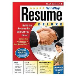 NOVA DEVELOPMENT Nova WinWay Resume Deluxe v.12.0 - PC