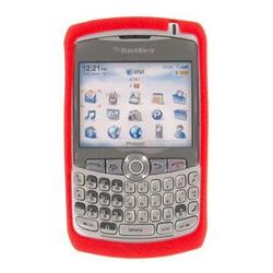 Wireless Emporium, Inc. OEM Blackberry Curve 8300/8310/8320 Red Silicone Protective Skin Case