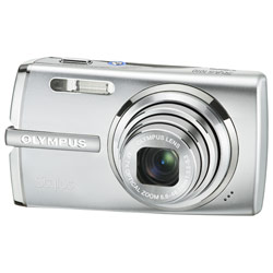 OLYMPUS AMERICA Olympus Stylus 1010 Compact Camera with 10 Megapixel, 7x Optical Zoom & 2.7 HyperCrystal LCD - Silver