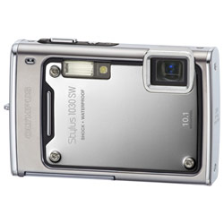 OLYMPUS AMERICA Olympus Stylus 1030 SW 10 Megapixel Shock & Waterproof Digital Camera - Silver