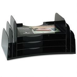 RubberMaid Optimizers™ Multifunctional Desktop Sorter, Letter/A4 Size, Black (RUB98601)