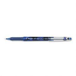 Pilot Corp. Of America P 500 Gel Ink Roller Ball Pen, Extra Fine Point, Blue Ink (PIL38601)