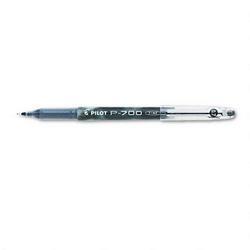 Pilot Corp. Of America P 700 Gel Ink Roller Ball Pen, Fine Point, Black Ink (PIL38610)