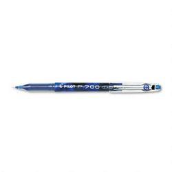 Pilot Corp. Of America P 700 Gel Ink Roller Ball Pen, Fine Point, Blue Ink (PIL38611)