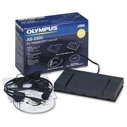 Olympus Corporation PC Transcription Kit with Headset for OLYDS2300 Digital Voice Recorder (OLY147475)