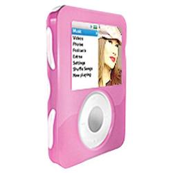 ISKIN PINK NANO 3RD GENERATION CASECLEAR FROSTED SILICONE INNER LAYER