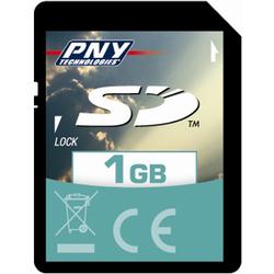 PNY MEMORY PNY 1GB Secure Digital Card - (5 Per Pack) - 1 GB