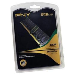 PNY MEMORY PNY 512MB SDRAM Memory Module - 512MB - 133MHz PC133 - SDRAM - 168-pin