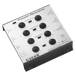 Power Acoustik POWER ACOUSTIK C30XR 3-Way Electronic Crossover With Remote Dash Mount Bass Knob Control