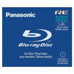 Panasonic 2x BD-R Double Layer Media - 50GB - 1 Pack (LM-BE50DE)