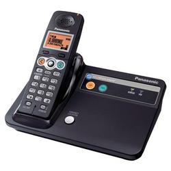 PANASONIC - CE Panasonic BB-GT1500B Globarange Expandable Cordless Phone with VoIP - 1 x RJ-45 10/100Base-TX , 1 x - Wall Mountable