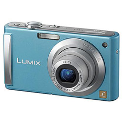 Panasonic Digi Cams Panasonic DMC-FS3A 8 Megapixel Compact Digital Camera with 33mm Lens, 3x Optical Zoom, Intelligent Auto Mode and 2.5 Diagonal Intelligent LCD - Blue